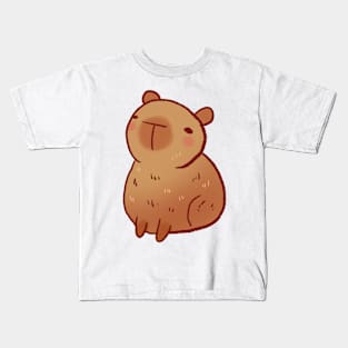 Kawaii Capybara illustration Kids T-Shirt